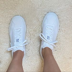 White Lace Up Rothys